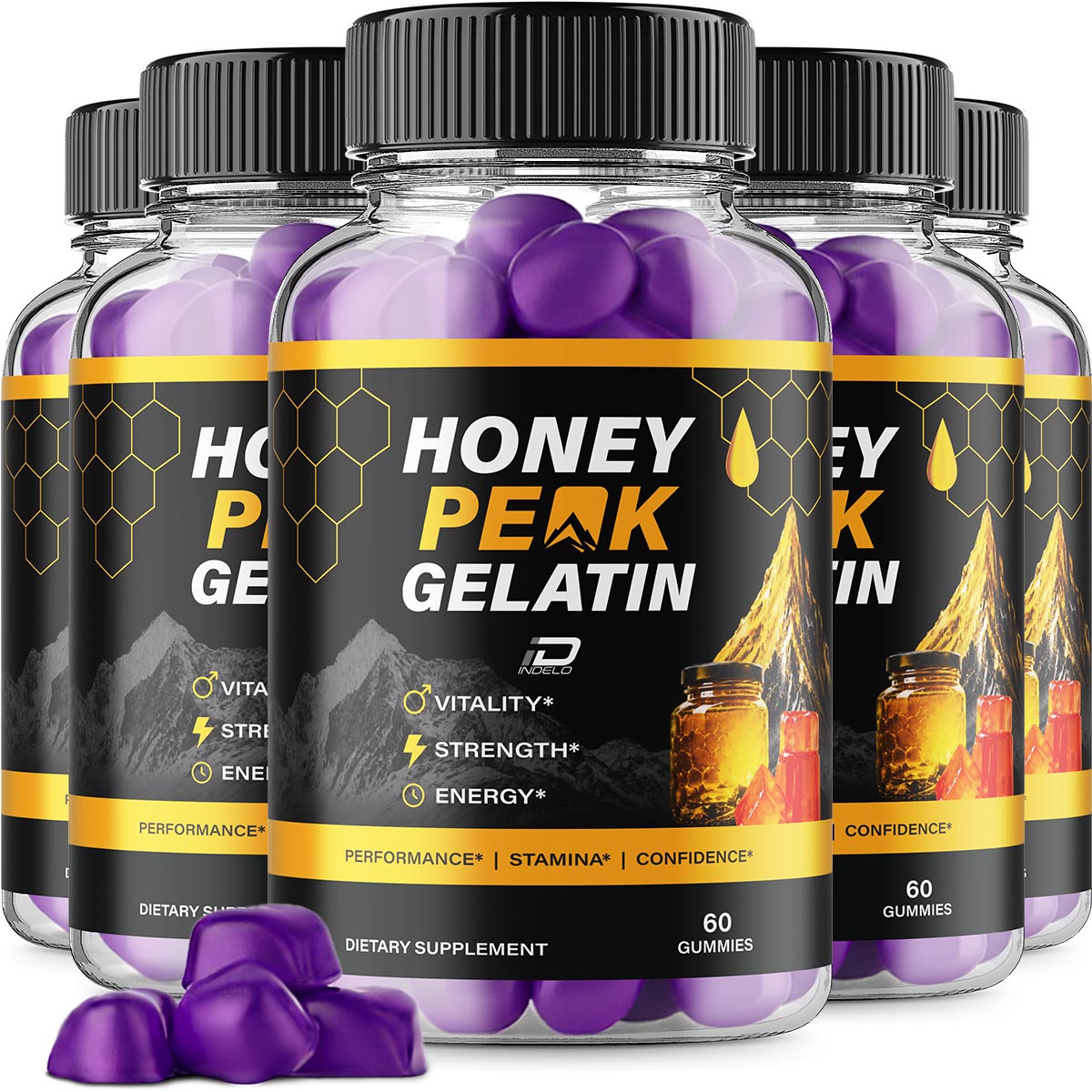 Honey Peak Gelatin Gummies