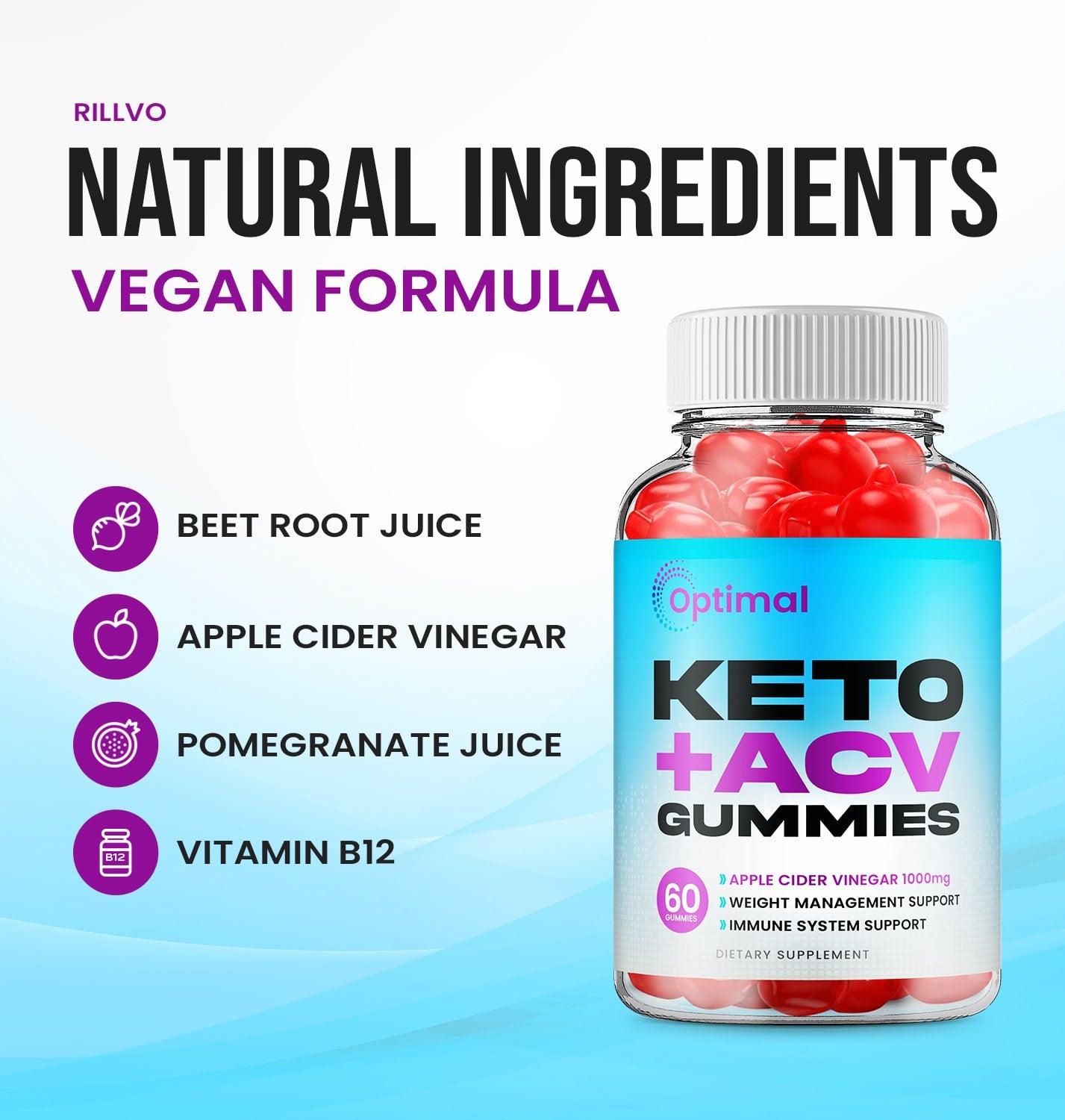 Optimal Keto ACV Gummies