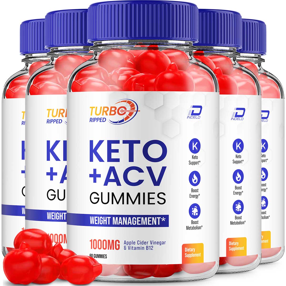 Turbo Ripped Keto ACV Gummies