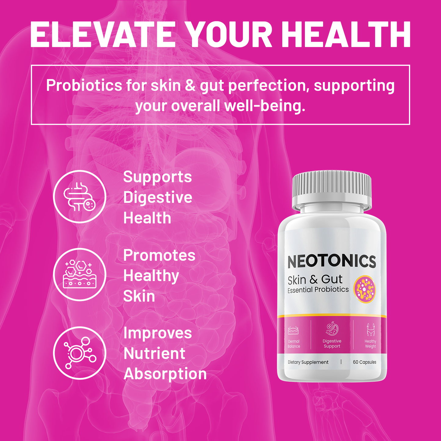 Neotonics | Skin & Gut Probiotics