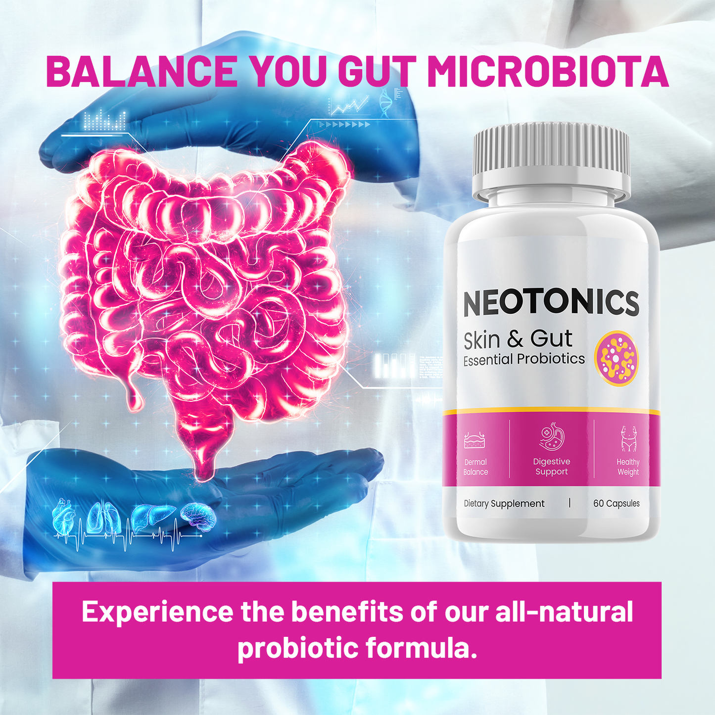 Neotonics | Skin & Gut Probiotics