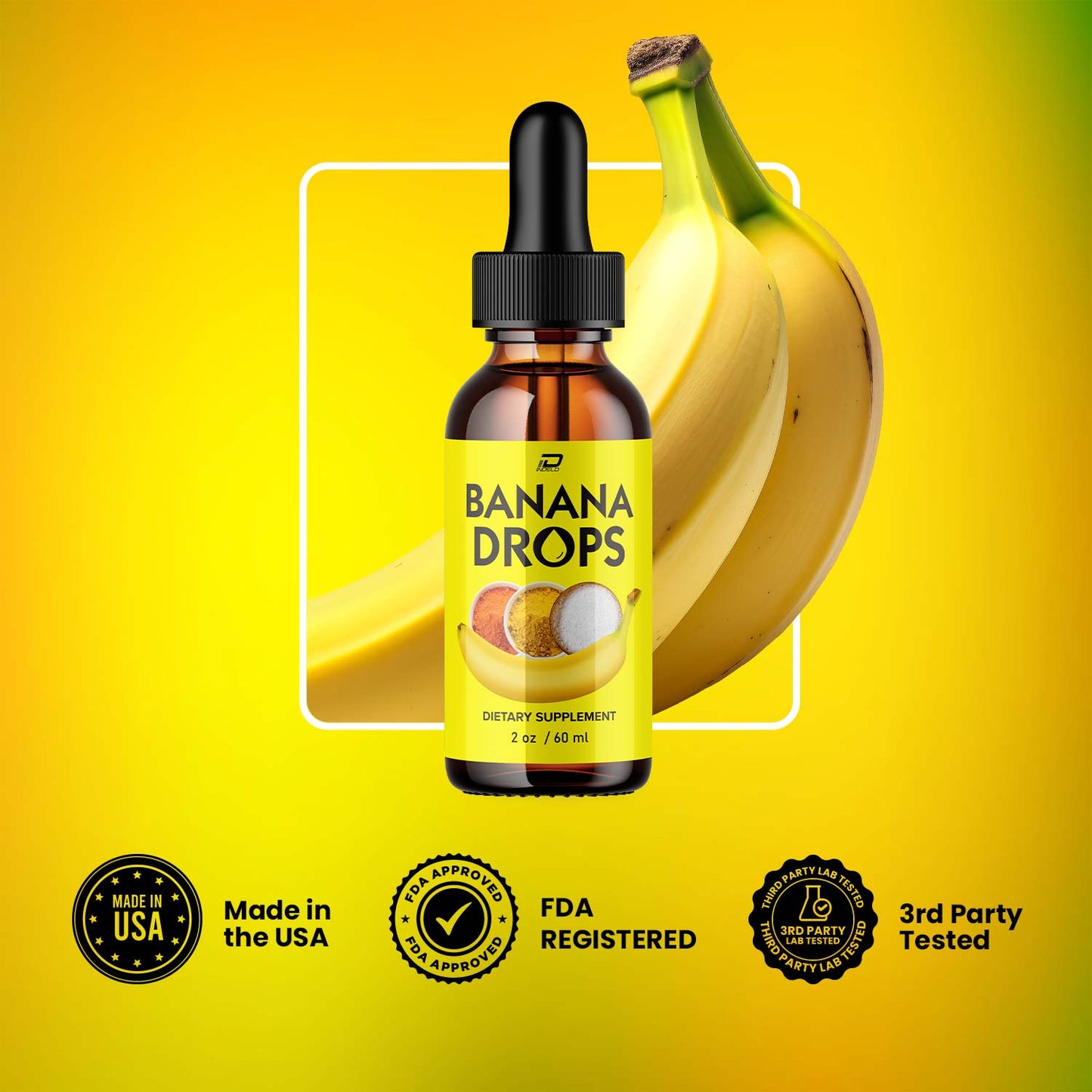 Banana Drops Support Formula