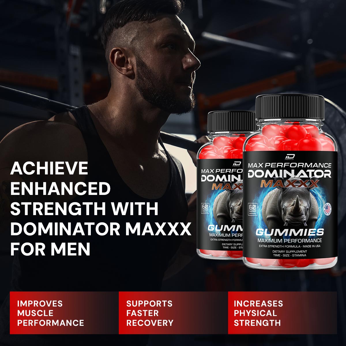 Dominator Maxxx Gummies