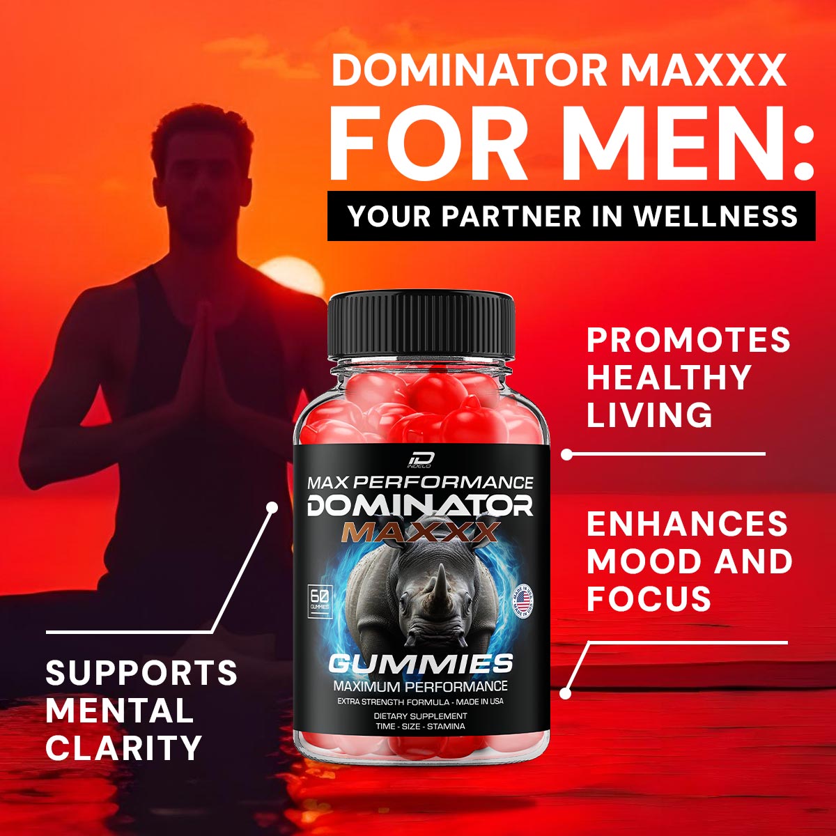 Dominator Maxxx Gummies