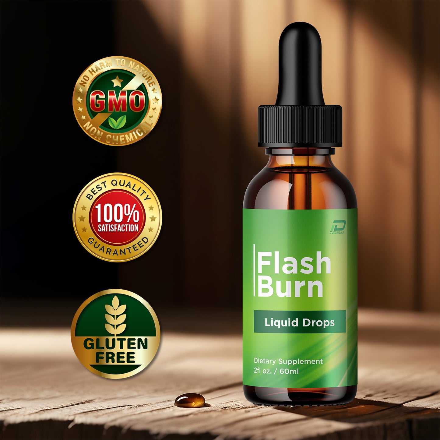 Flash Burn Drops