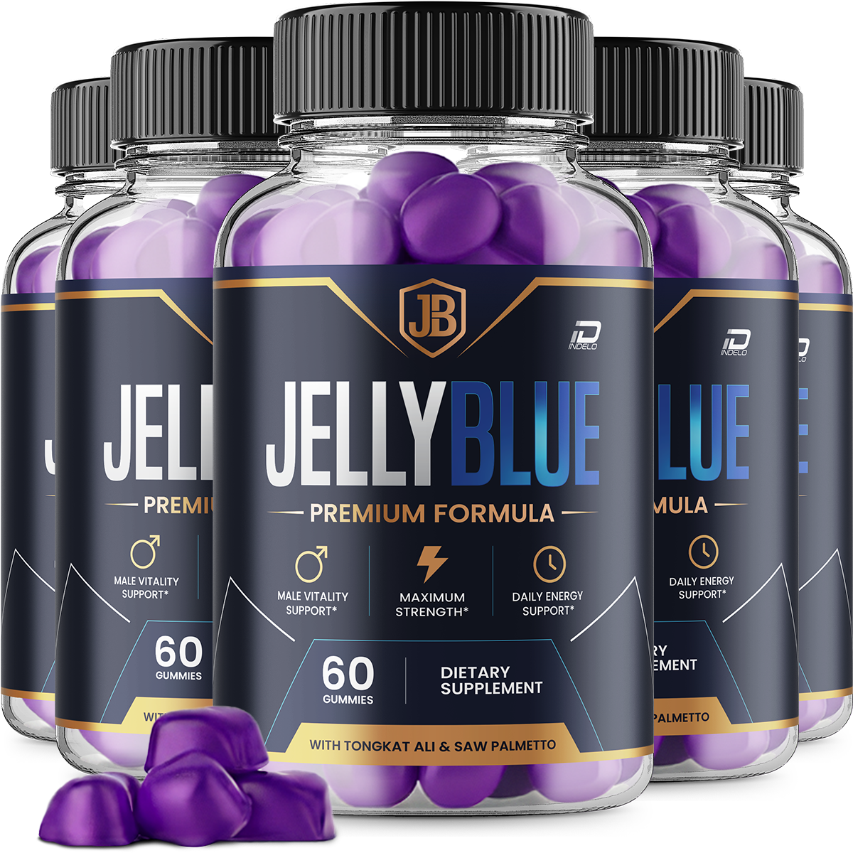 Jelly Blue Gummies