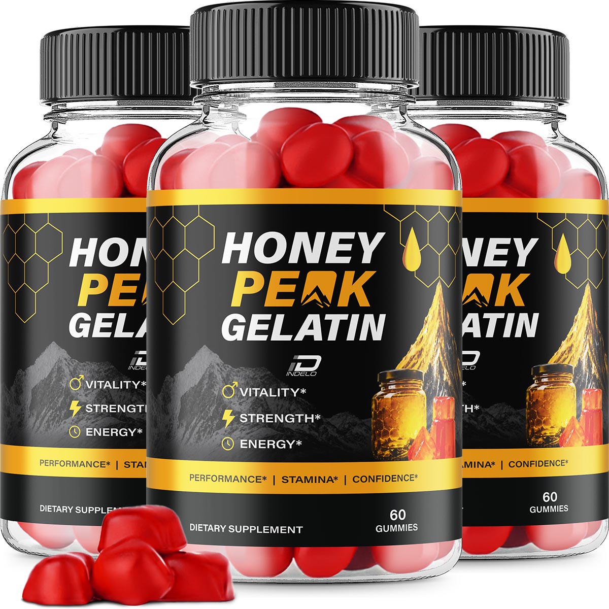 Honey Peak Gelatin Gummies