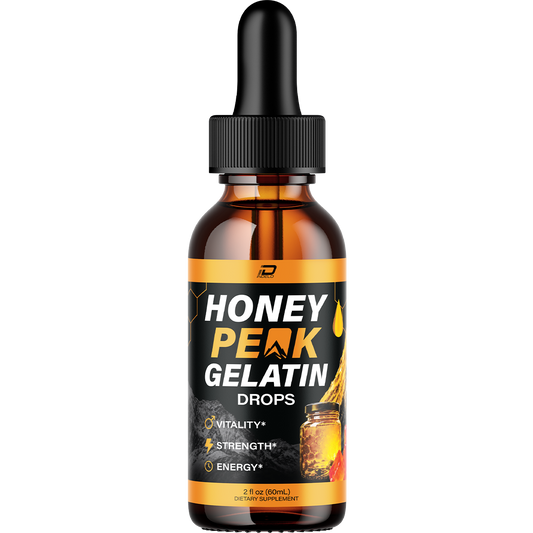 Honey Peak Gelatin Drops