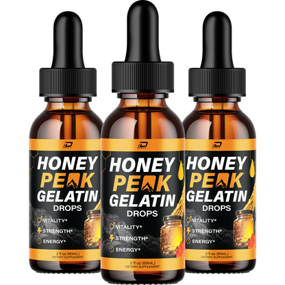 Honey Peak Gelatin Drops