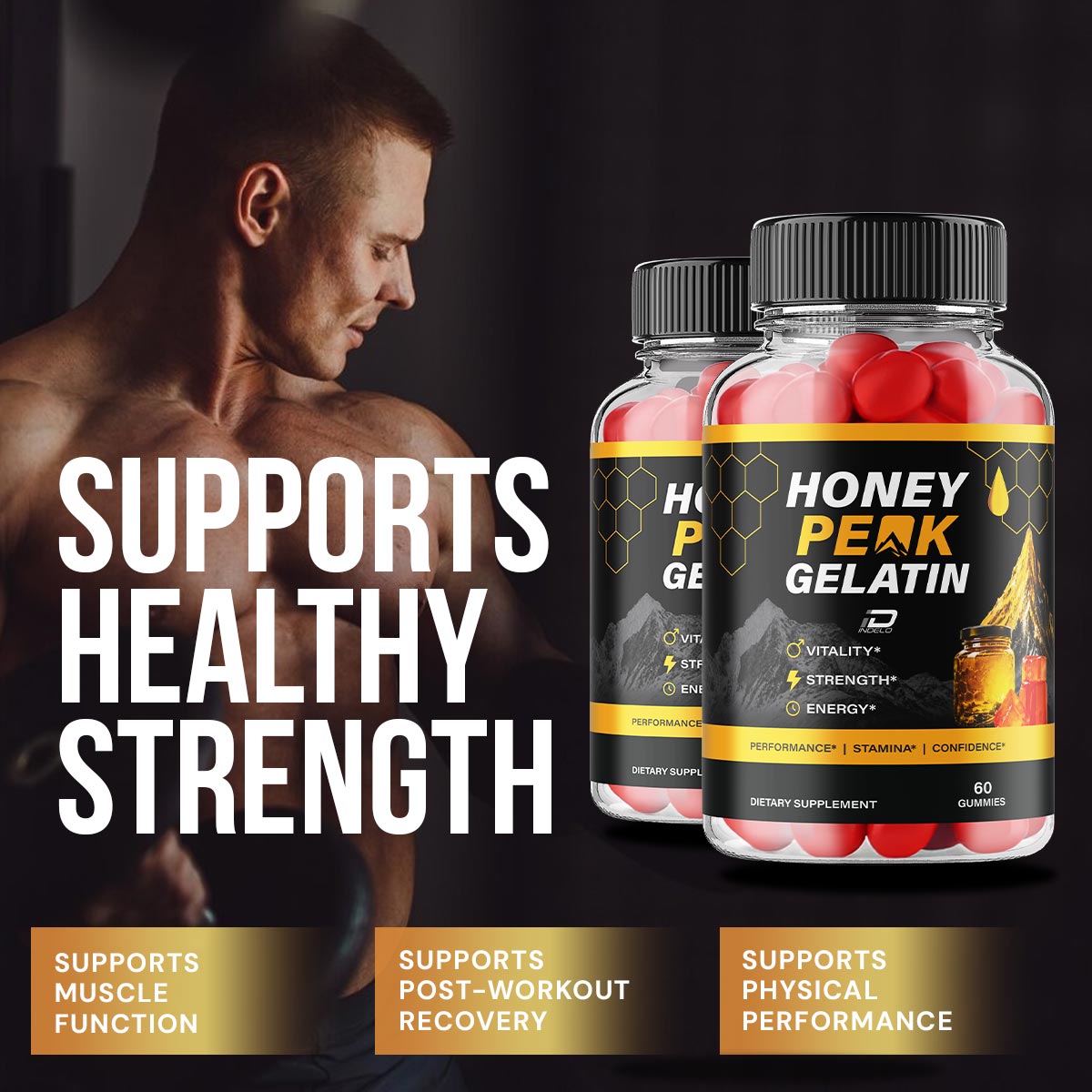 Honey Peak Gelatin Gummies