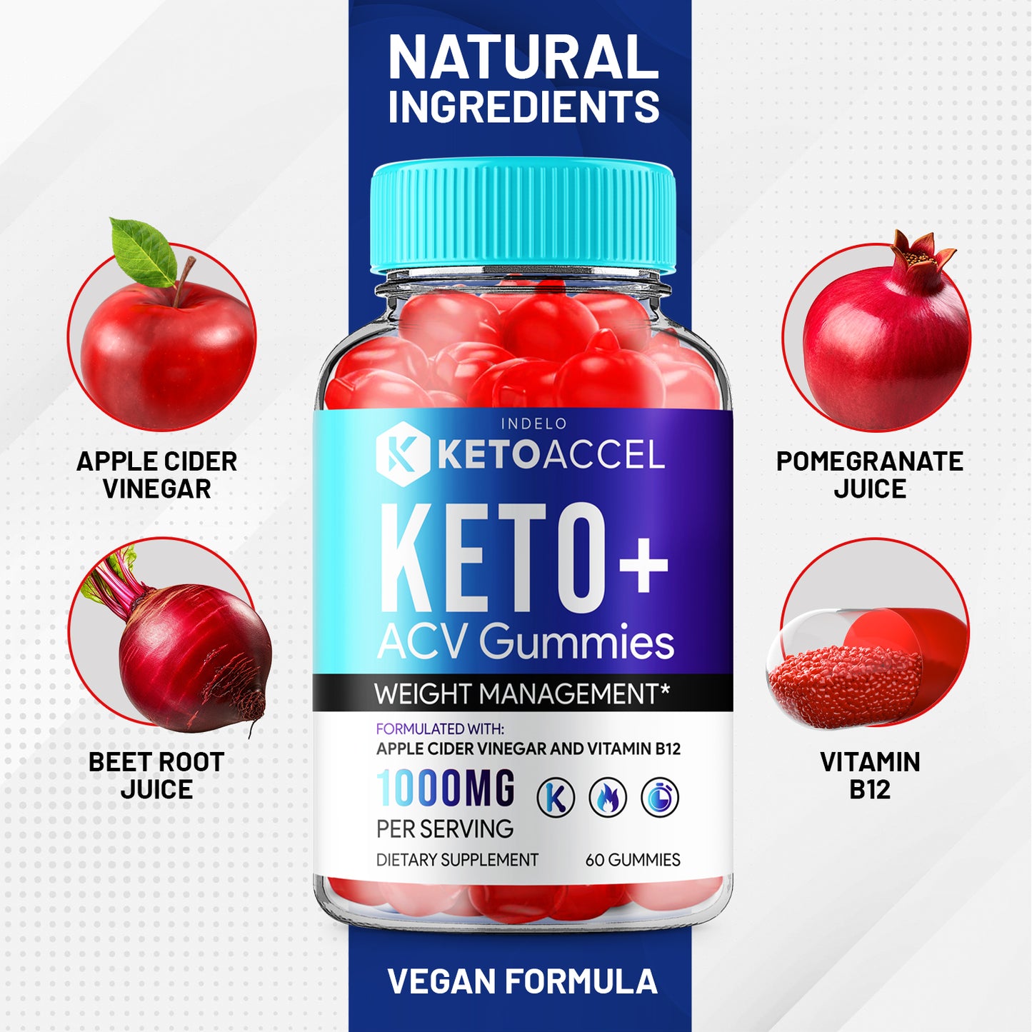 Keto Accel Keto ACV Gummies