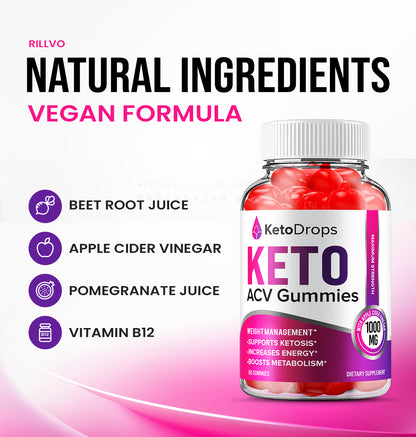 Keto Drops ACV Gummies