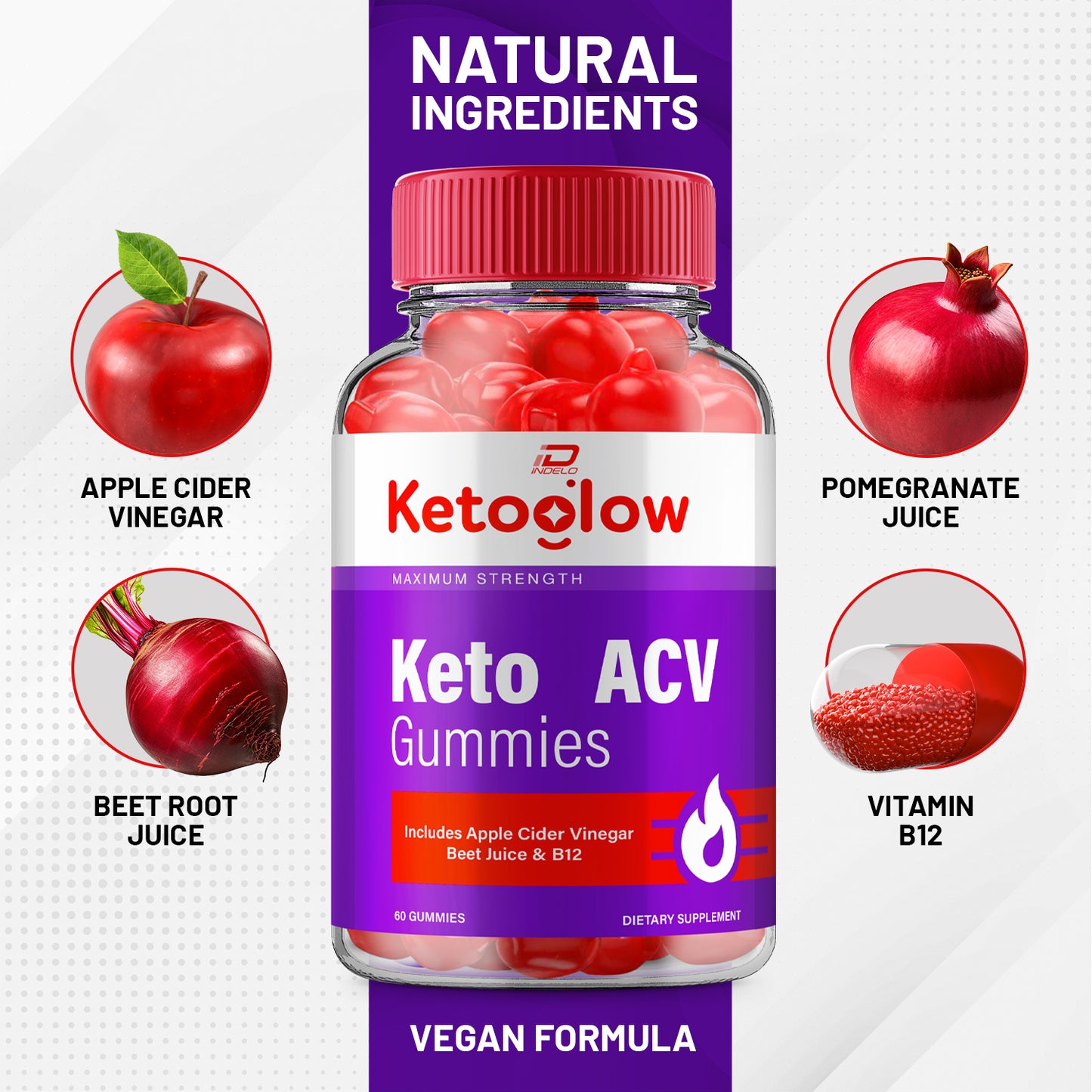 Keto Glow Keto ACV Gummies