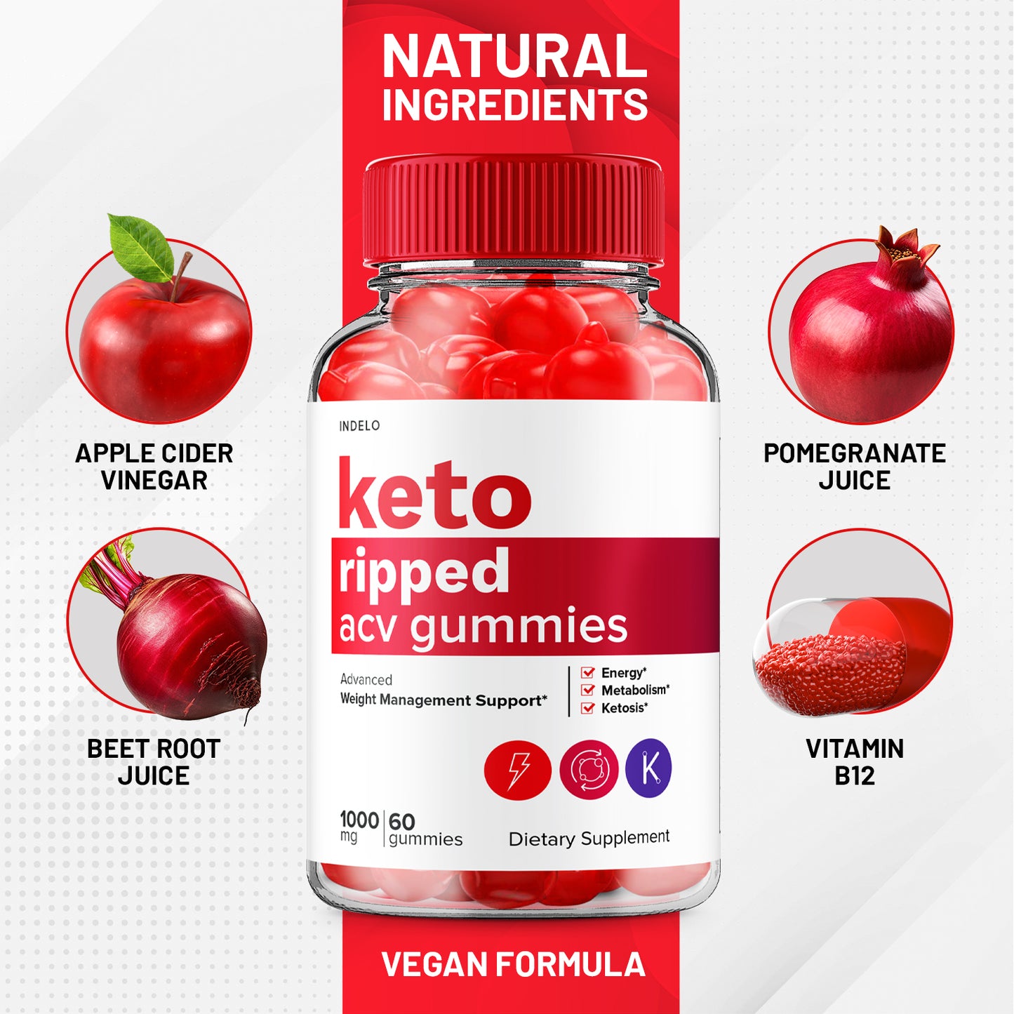 Keto Ripped ACV Gummies