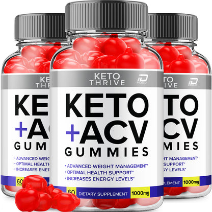 Keto Thrive ACV Gummies