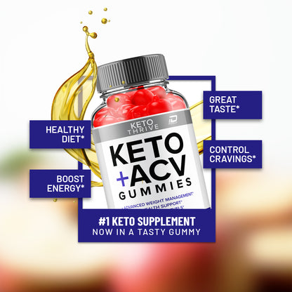 Keto Thrive ACV Gummies