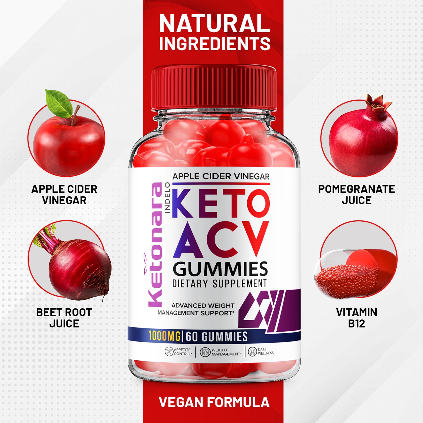 Ketonara Keto ACV Gummies