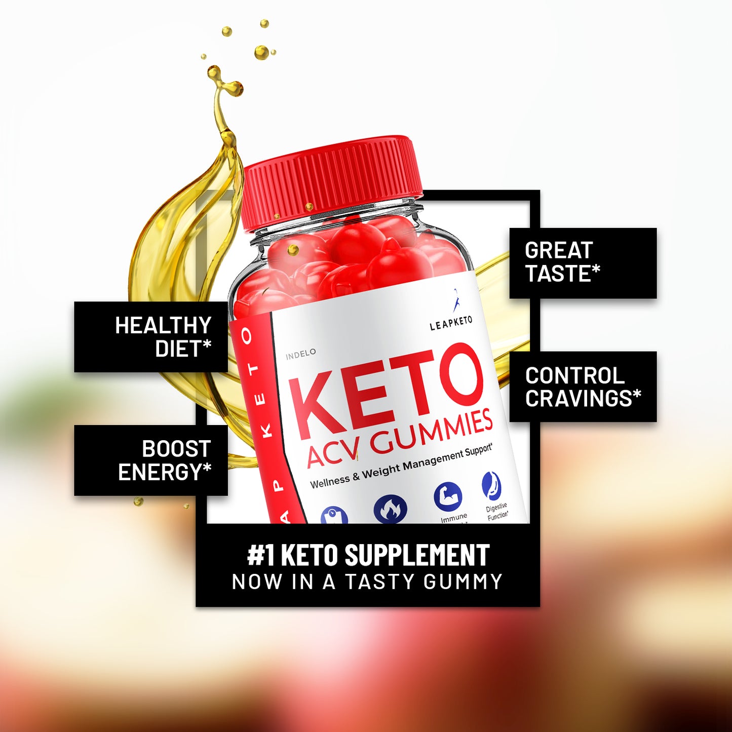 Leap Keto ACV Gummies