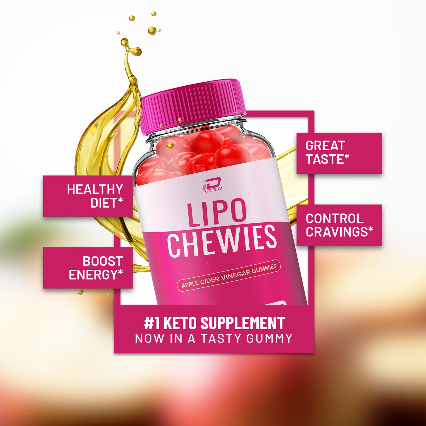 Lipo Chewies Keto ACV Gummies