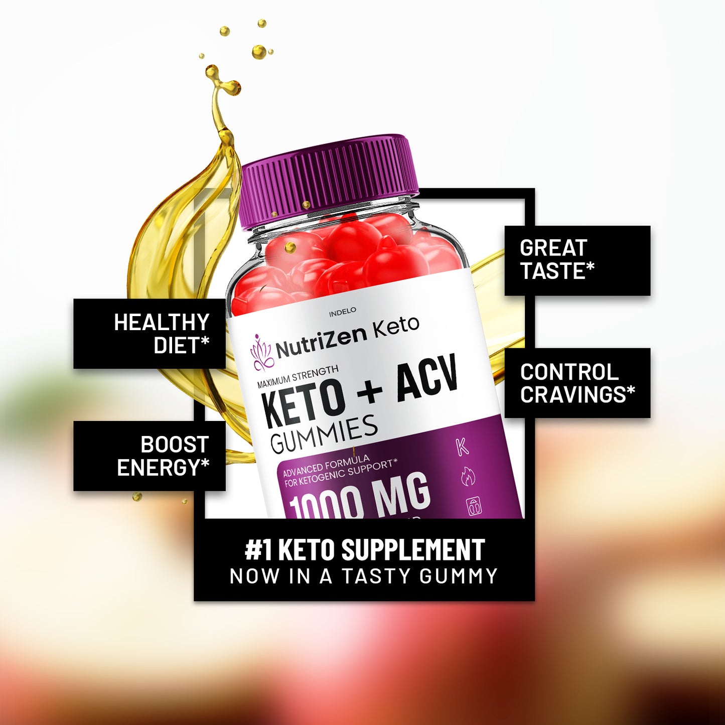 NutriZen Keto ACV Gummies