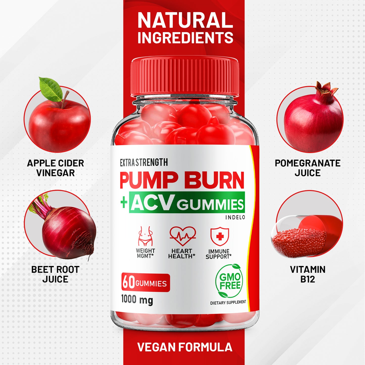 Pump Burn Keto ACV Gummies