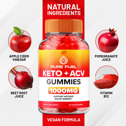 Pure Fuel ACV Keto Gummies