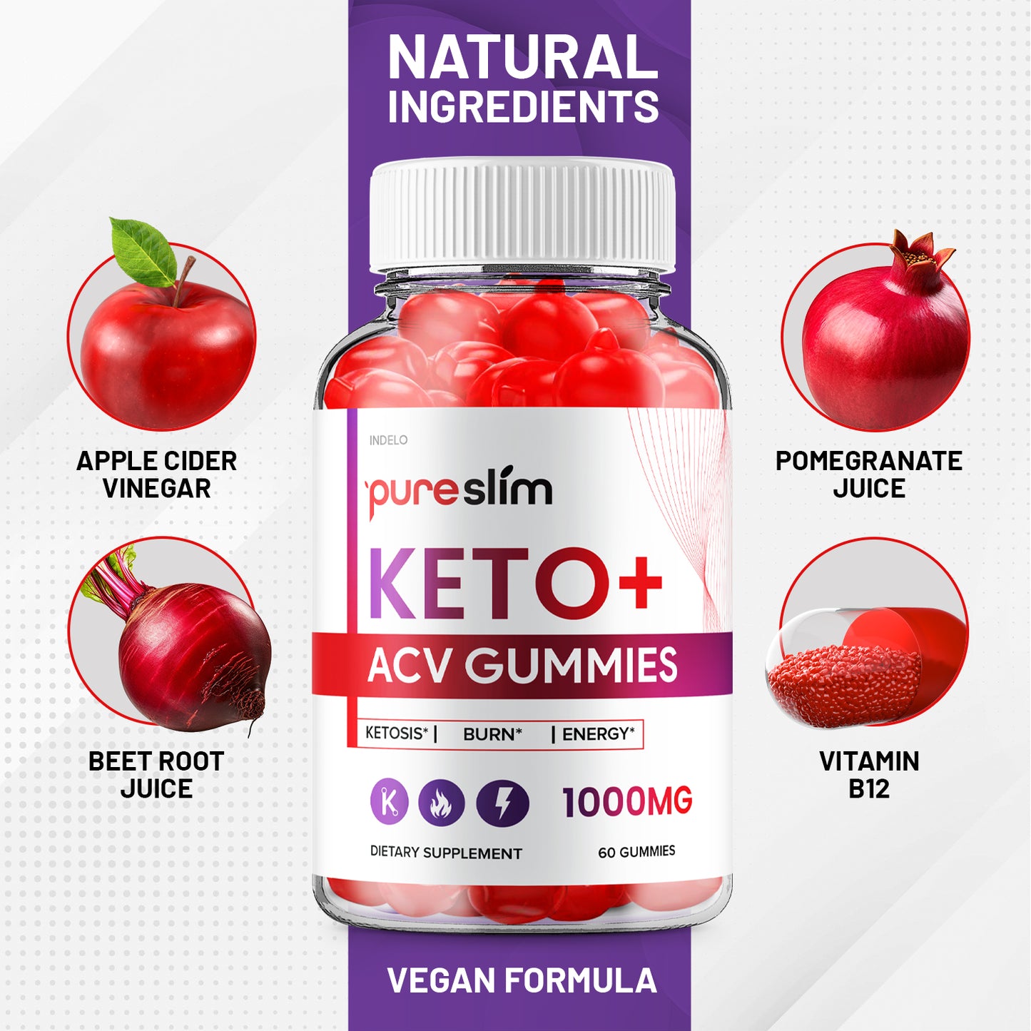 Pureslim Keto ACV Gummies