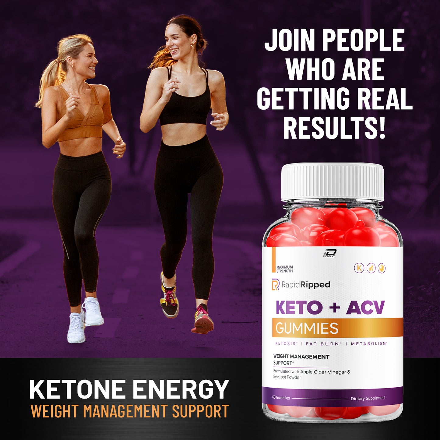 Rapid Ripped Keto ACV Gummies