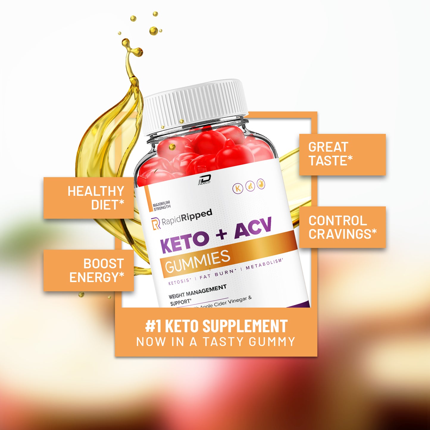 Rapid Ripped Keto ACV Gummies