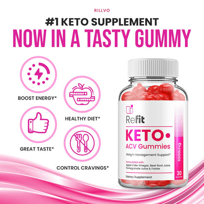 Refit Keto ACV Gummies