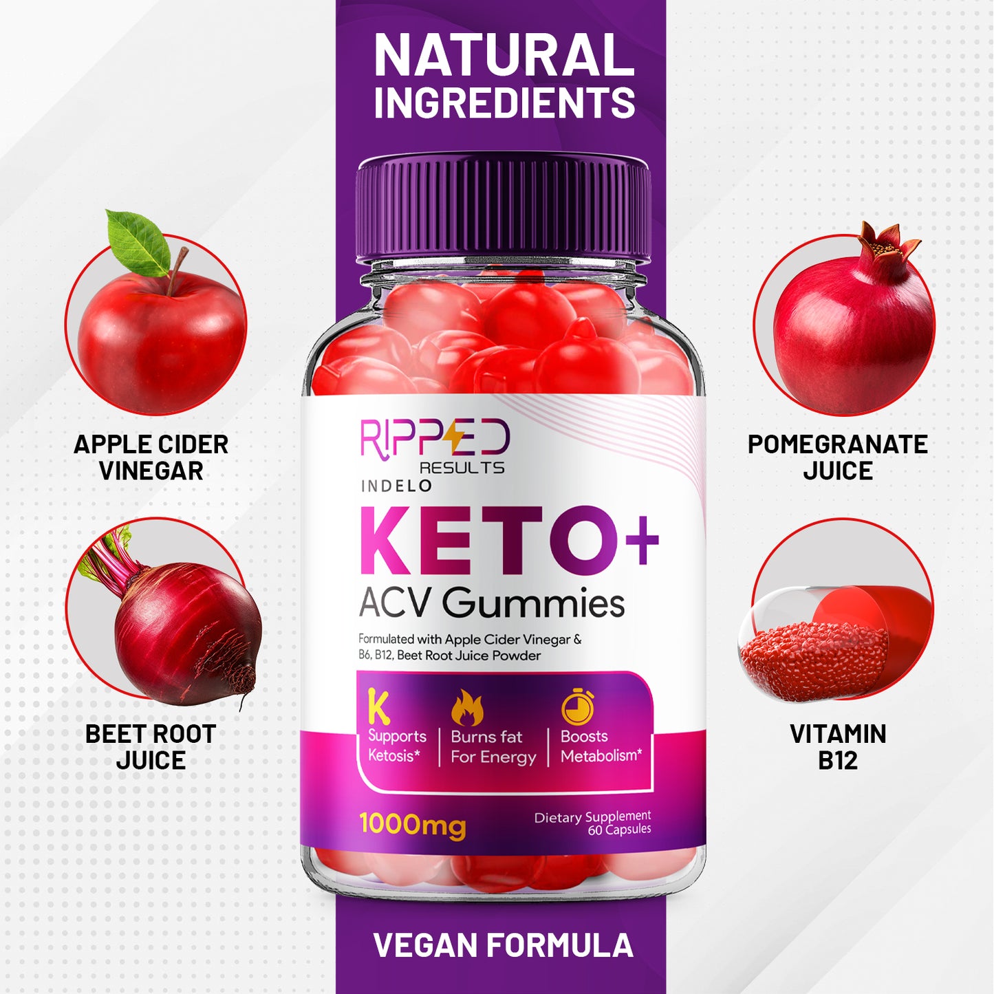 Ripped Results Keto ACV Gummies