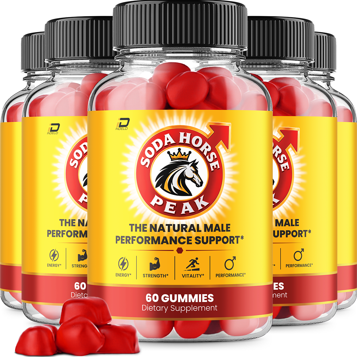 Soda Horse Peak Gummies