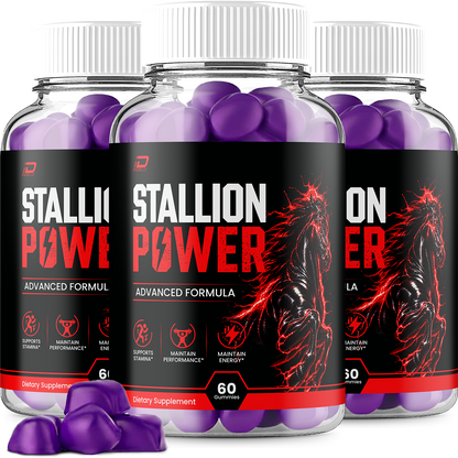 Stallion Power Gummies