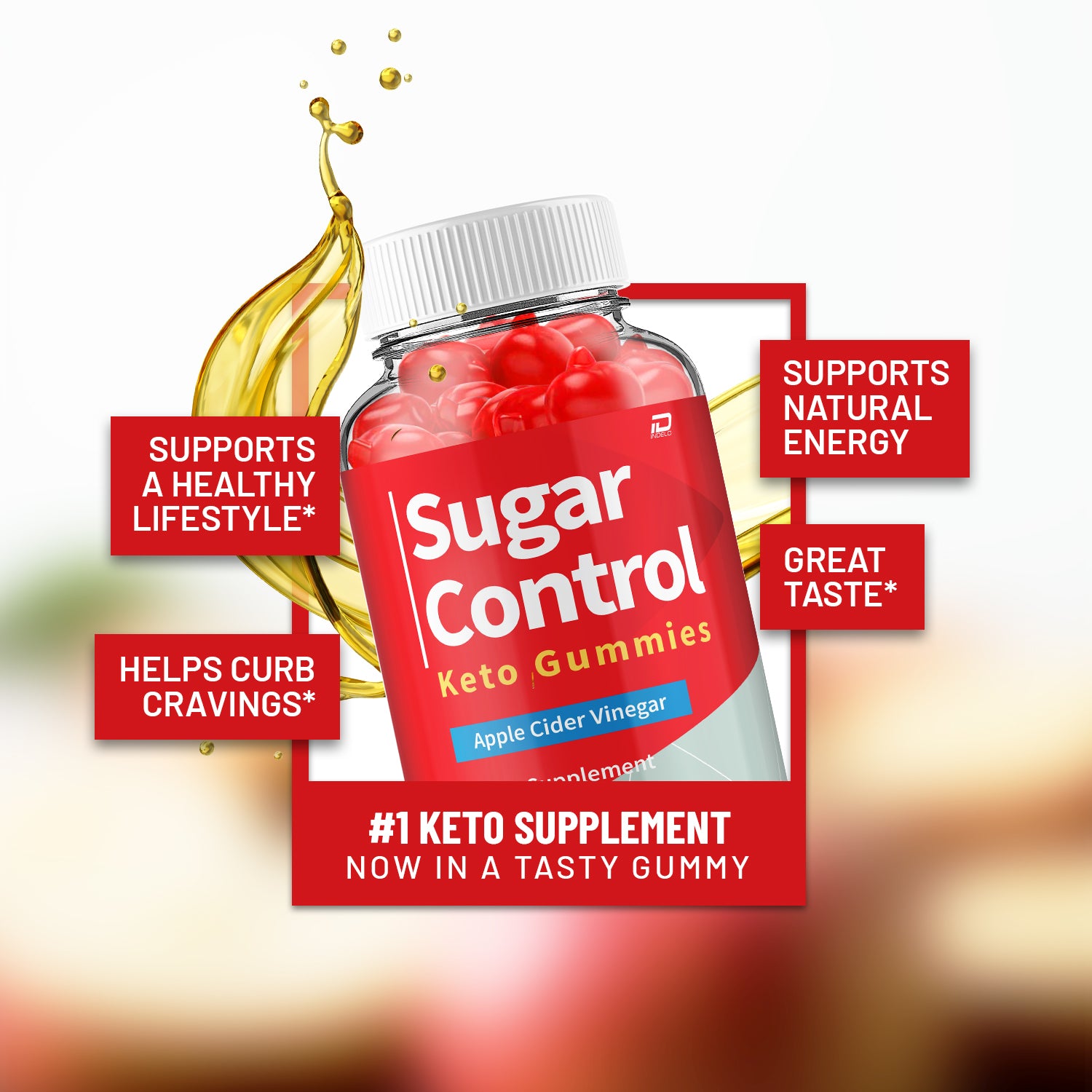 (3 Pack) Syvor Keto ACV Gummies 1000mg | Apple Cider Vinegar Gummies For Weight Management | 180 Count