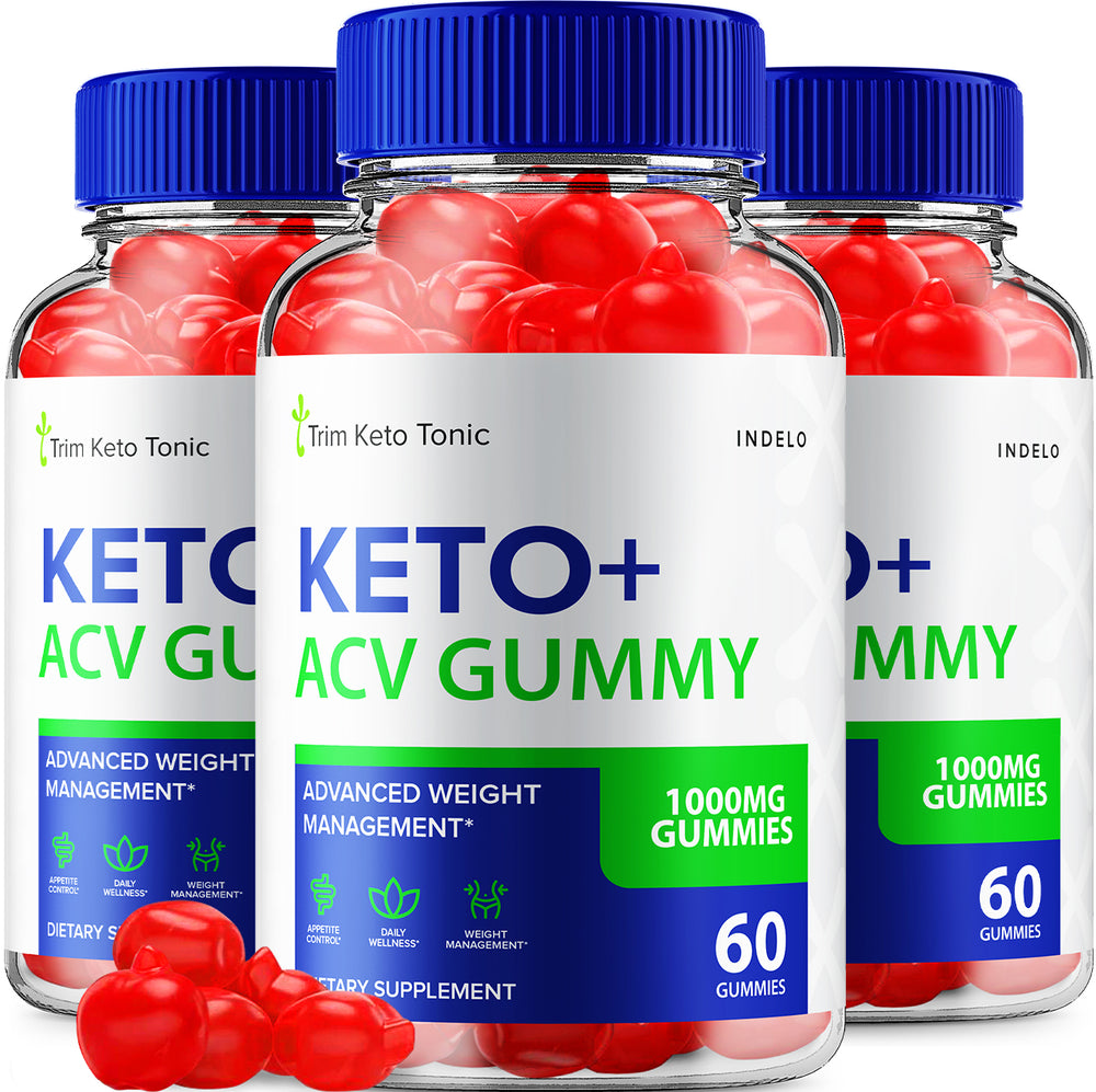 Trim Keto Tonic ACV Gummies
