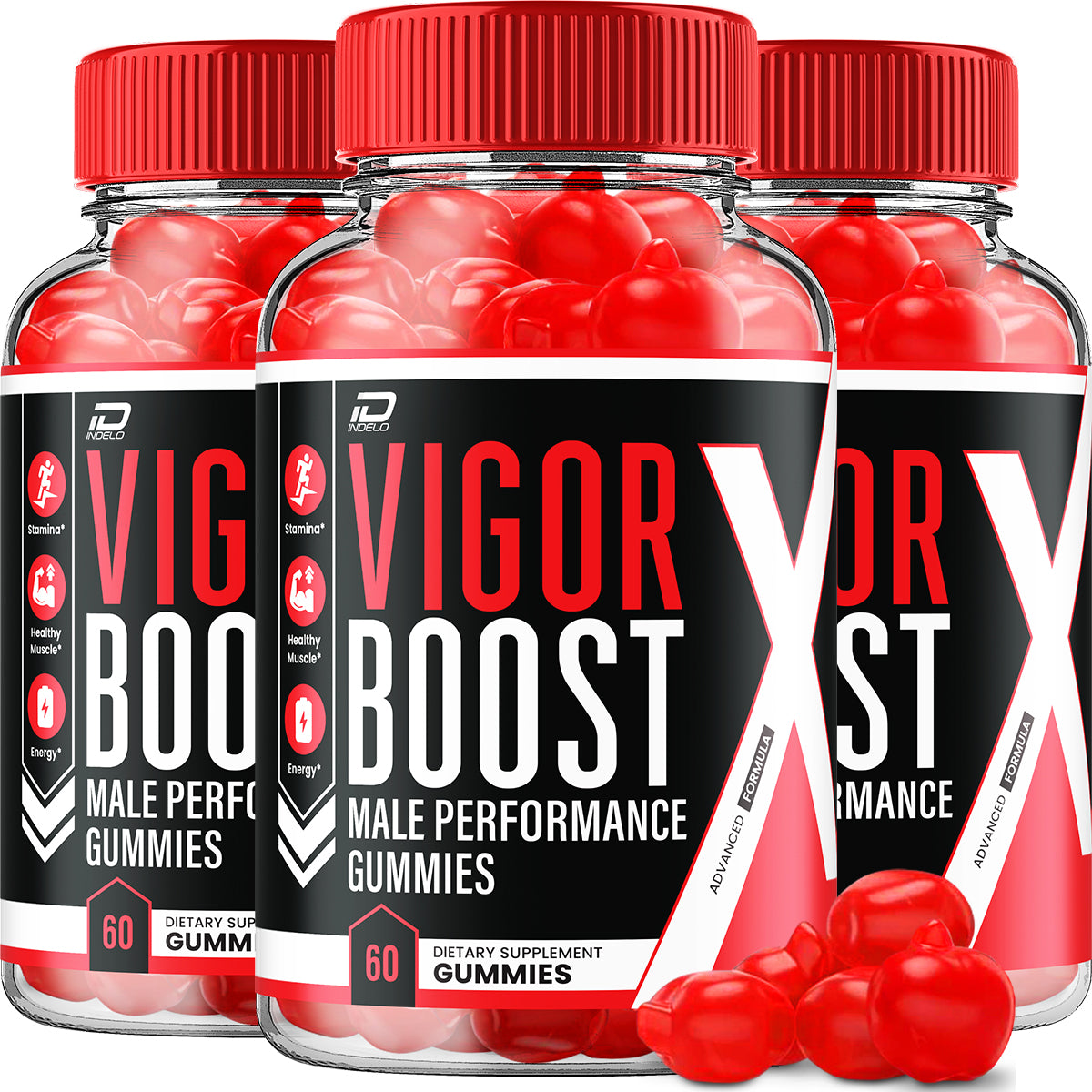 Vigor Boost X Gummies