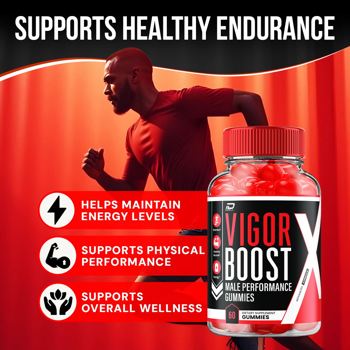 Vigor Boost X Gummies