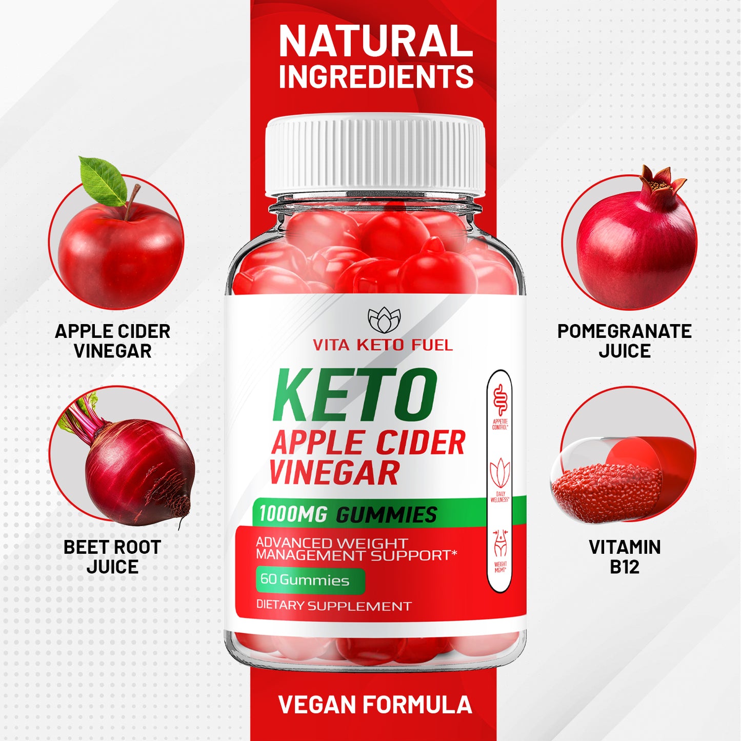 Vita Keto Fuel ACV Gummies