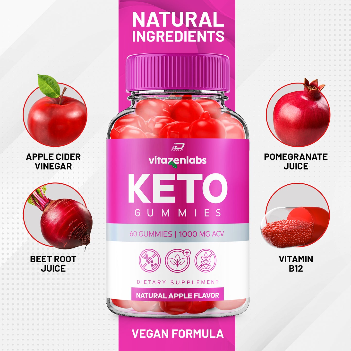 VitazenLabs Keto Gummies