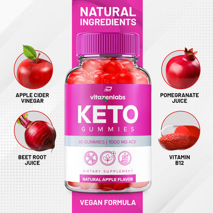 VitazenLabs Keto Gummies