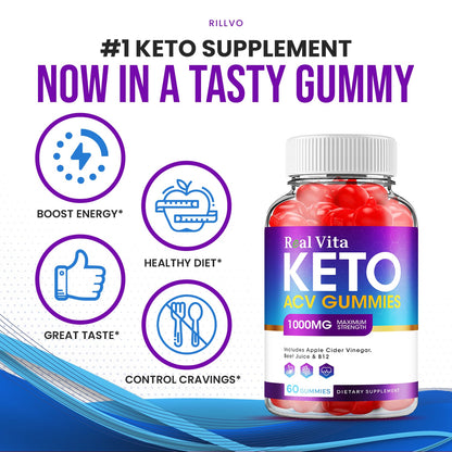 Real Vita Keto ACV Gummies